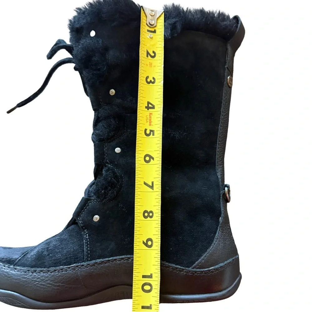 The North Face Abby III Women’s Black Tall Snow Boots Size 7 EU‎ 38